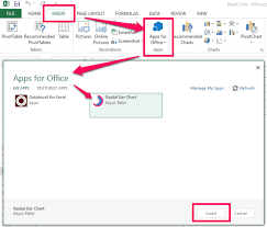 Excel Add In To Create Radial Bar Chart For Table Data