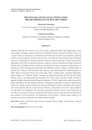 Luno indonesia is funded by several investors. Pdf The New Era Of Financial Innovation The Determinants Of Bitcoin S Price