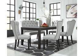 No matter which ashley homestore location you visit, you'll find stylish, quality furniture that's just right for any room in your home. Jeanette Dining Table And 4 Chairs And Bench Set Ashley Furniture Homestore