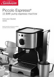 We did not find results for: Piccolo Espresso Sunbeam