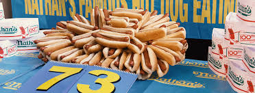 Remember to have fun with this event, and don't blow your bankroll. The Hot Dog Eating Contest A Tale As Tall As 73 Hot Dogs Nathan S Famous