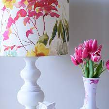 The supplies, fabric requirements and preparation are clearly identified. 16 Diy Lampshades To Brighten Up A Room