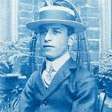 Let's look up close at some old photographs of people we'll never know. I  find these old photo negatives while I'm thrifting and I bring them home  and print them using cyanotype.