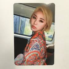 Mamamoo Wheein Official Photocard 6th Mini Album Yellow Flower Ver Mamamoo Wheein Mamamoo Photocard