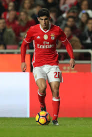 23, 2016, benfica's goncalo guedes, celebrates after scoring against besiktas, during their champions league group b soccer match, in istanbul. Goncalo Guedes Paris Saint Germain On Loan To Valencia Cf Portugal Goncalo Guedes Futebol Jogadores De Futebol