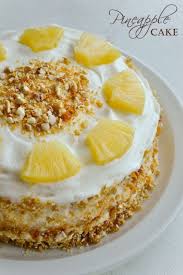 Pineapple Layer Cake Recipe With Step By Step Pictures Cake Recipes Desserts Delicious Desserts