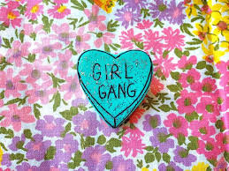 Don T Give Me A Cause To Use My Claws Girl Gang Brooch 6 00 Via Etsy Girl Gang Girl With Hat Bad Girls Club