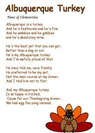 This poem is in the public domain. Albuquerque Turkey