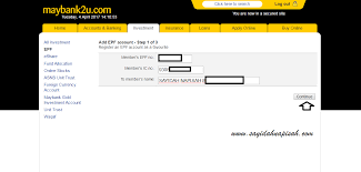 Pilihan untuk pekerja sektor informal. Mudah Je Bayar Online Epf Kwsp Melalui Maybank2u Sayidahnapisahdotcom