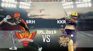 Even though srh got jason holder as a replacement for the injured mitchell marsh, it is likely that the. Kolkata Vs Hyderabad 2nd T20 Ipl 2019 Dream11 Prediction Betting Tips