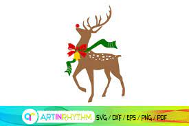 Download Deer Deer Svg Rudolph Graphic By Artinrhythm Creative Fabrica