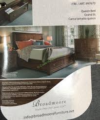 For your guest room or the master, a queen bedroom set might be the perfect choice for you! Universal Furniture Broadmoore Queen Cal King Bed With Storage Drawers Costcochaser