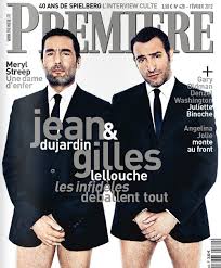 Premiere Magazine With Jean Dujardin Gilles Lellouche Jean Dujardin Celebrities Male Actors