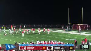 Fond du Lac game winning kick ends Kimberly streak