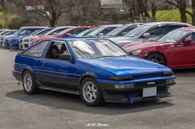 ryo fujimura on instagram 先日のオフ会で帰宅されるところを激写 青い86もカッコイイよね blue ae86 toyota toyota86 ae86 trueno initiald toyotagram toyotasprinter jdmgram