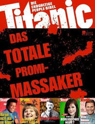 Special titanic video for facebook fans. Titanic Das Totale Promi Massaker Rowohlt Taschenbuch Verlag Rororo
