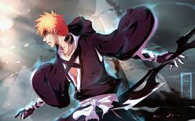 You will definitely choose from a huge number of pictures that option that will suit. Download Wallpapers Bleach Kurosaki Ichigo 4k Japanese Manga Characters Shinigami Powers Besthqwallpapers Com Bleach Pictures Bleach Anime Ichigo Bleach Anime