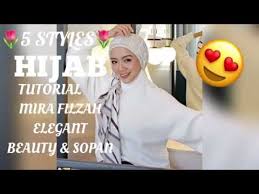 Drama sweet dreams menampilkan beberapa pelakon hebat antaranya mira filzah, ben amir dan ramai lagi. 5 Styles Hijab Tutorial 2019 Mira Filzah Sweet Trendy Youtube