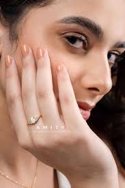 Amity Ring (925 Sterling Silver with 18K Gold Plating)
