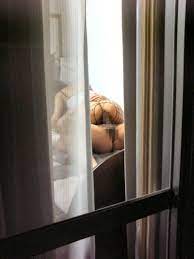 窓の外でセックスを覗き見る民家盗撮エロ画像 - 性癖エロ画像 センギリ