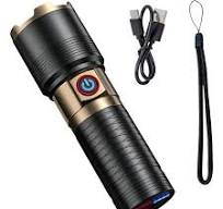 GENERICO Potente Linterna Coba Con Haz De Luz Tipo Laser ...
