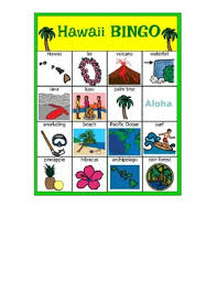 Scan movie tickets & enter codes to earn points. Hawaiian Bingo Worksheets Teaching Resources Tpt
