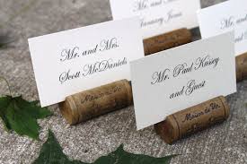 Wine Cork Place Card Or Photo Holder Set Of 10 30 00 Via Etsy Wedding Favours Bridesmaids Wedding Favors Fall Wine Cork