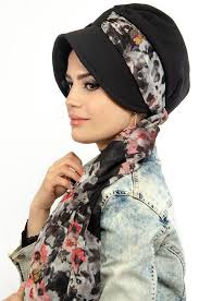 Aise Tesettur Siyah Sapka Bone Siyah Sapkalar Moda Stilleri Tasarimci Giyim
