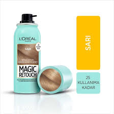 Daha sonrasında verimli bir şekilde kullanmak. L Oreal Paris Magic Retouch Beyaz Kapatici Sprey Boya Acik Sari A101