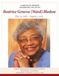 Beatrice Geneva (Ward) Bledsoe