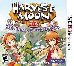 Harvest Moon Tale Of Two Towns 3ds Game Harvest Moon Ds Harvest Moon Harvest Moon Game