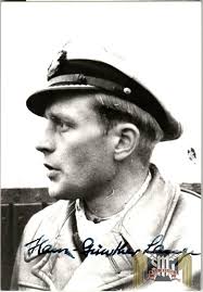 SMGM-3835 Knights cross signature of Hans-Gunther Lange, U-711 Commander