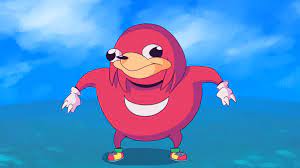 The character is inspired by a. Original Image Of The Ugandan Knuckles Ugandan Knuckles Memes Funny Memes Ugandan