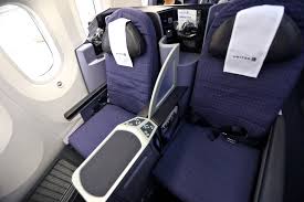 United offers no pillows in domestic first class (except on premium transcon flights) and only a thin blue blanket. United Domestic First Class Review What To Expect 2020 Uponarriving