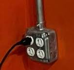 Should I use rounded corner boxes for garage wiring?