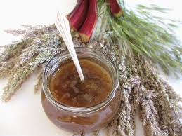 Cooking Julia Confiture De Rhubarbe A La Vanille Confiture Rhubarbe Rhubarbe Confiture