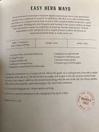 Easy Herb Mayo Magnolia Table Joanna Gains Recipe Book Buttermilk Ranch Dressing Magnolia Table