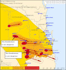 Severe thunderstorms can and do produce tornadoes depending on the storm's severity, some nws offices may also exercise discretion to request activation of the emergency alert system via local. Warnings Issued As Storms Fire Up In Southeast Queensland Mygc Com Au
