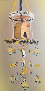 Bees Baby Mobile Baby Mobile Honey Bee Mobile Baby Girl Baby Mobile Baby Bee Honey Bee