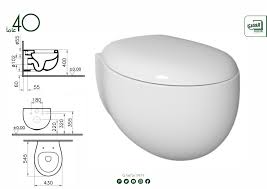 كرسي معلق من شركة Vitra التركية تصميم حديث سهولة في التنظيف افضل في توزيع المياه غطاء هيدروليك يحافظ علي نظافة حاصل Vitra Toilet Bathroom