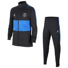 Suit up in a classic look with this juniors' poly tracksuit from nike. 2019 2020 Psg Nike Knit Tracksuit Black Kids Ct2353 010 Uksoccershop