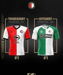 'tilburg kent een rijke textielhistorie waarnaar het uitshirt verwijst. As Voted By The Online Public Feyenoord S Best Home And Away Kit Feyenoord