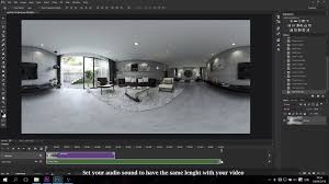 How To Convert Image File To Video In Photoshop Jpeg To Mp4 360 Panorama Rendering Part 2 Photoshop Vray Tutorials Photoshop Tutorial