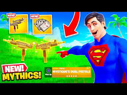 There's the silver foil, gold foil, and holo foil skin styles players can unlock for all the fortnite chapter 2 season 4 battle pass skins. New Mythic Weapons In Fortnite Secret Skins Guns Mor