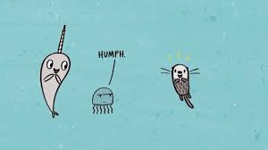 In the first story, otty the otter makes her debut splash; Narwhal S Otter Friend A Narwhal And Jelly Book 4 Penguin Random House Higher Education