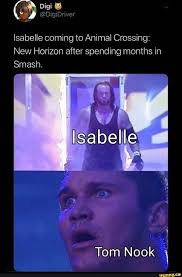 Isabelle Coming To Animal Crossing New Horizon After Spending Months In Smash G1 Ifunny Animal Crossing Funny Animal Crossing Memes Animal Crossing