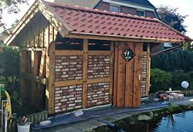 Fachwerk Gartenhaus1 In 2020 Gartenhaus Fachwerk Gartengestaltung