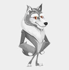 What bucky becoming white wolf means for infinity war & beyond. Wolf Vector Black And White Wolf Animated Cliparts Cartoons Jing Fm