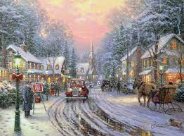 Pin By Mary Lou Babin Branch On Mutlu Ev Projeleri Thomas Kinkade Paintings Kinkade Paintings Thomas Kinkade Christmas