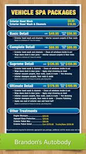 Detailing Price List Car Detailing Automotive Detailing Car Cleaning Auto Detailing